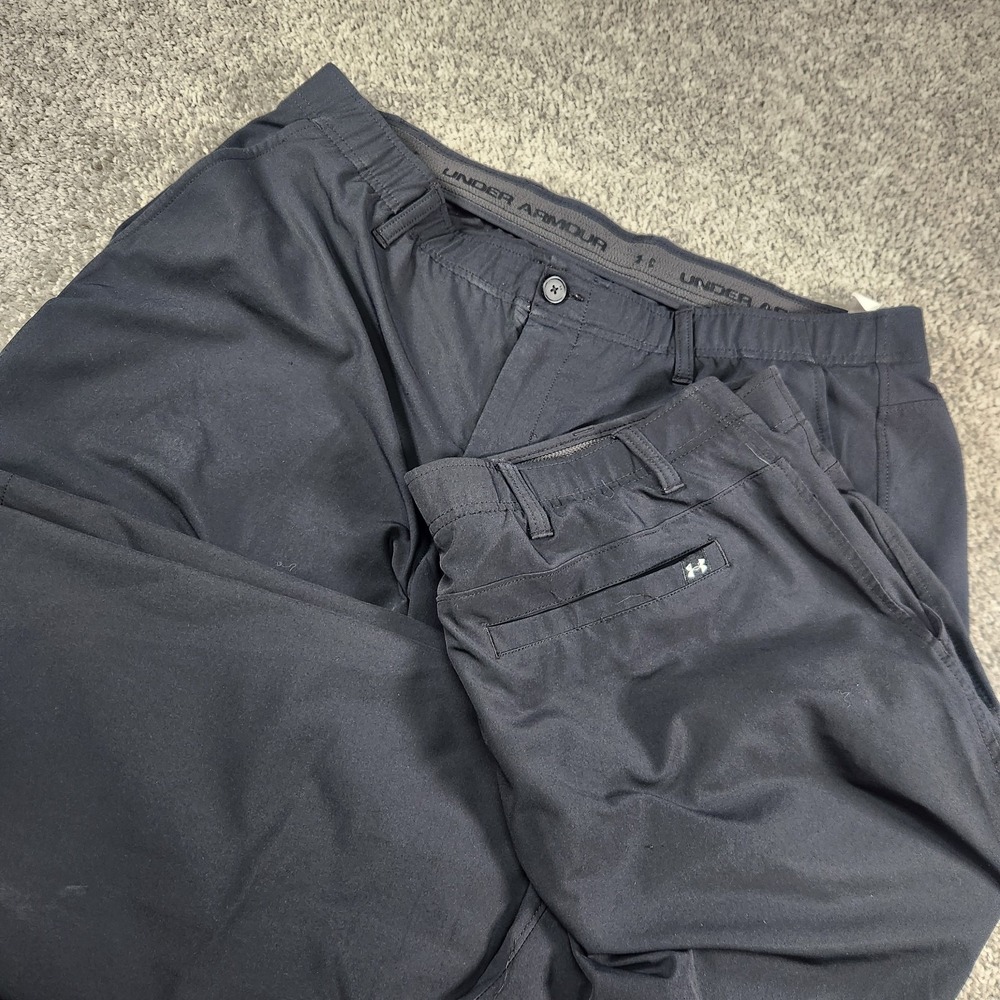Under Armour Pants Mens 40x30 Lot of 2 Matchplay Drive UA Golf Tech Performance‎